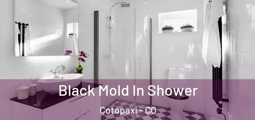  Black Mold In Shower Cotopaxi - CO