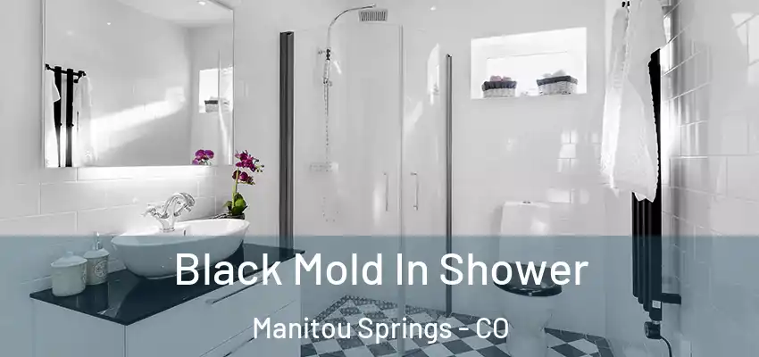  Black Mold In Shower Manitou Springs - CO
