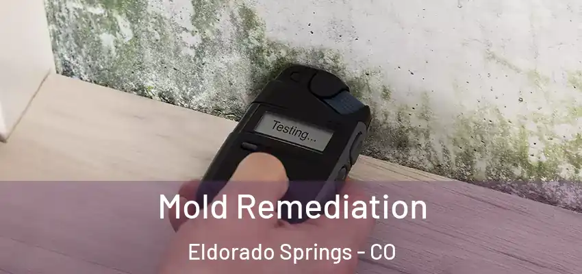  Mold Remediation Eldorado Springs - CO