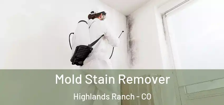  Mold Stain Remover Highlands Ranch - CO